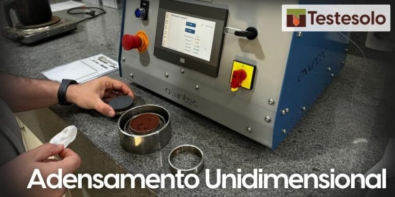 Ensaio de Adensamento: Fundamentos e Aplicações em Projetos de Infraestrutura