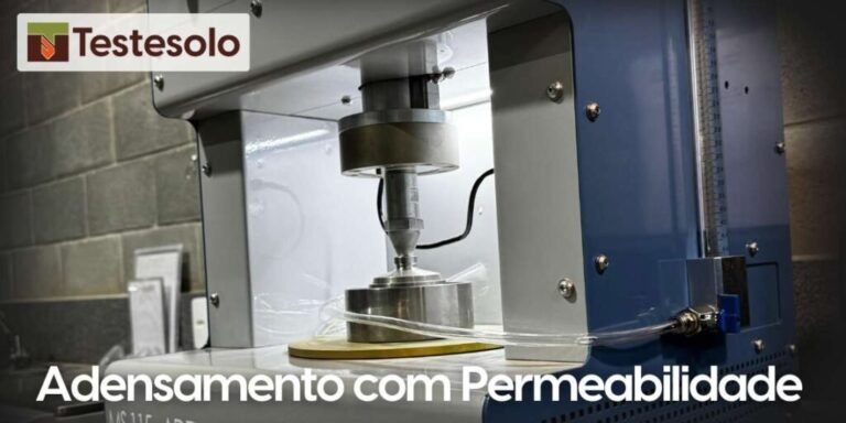 Adensamento com Permeabilidade – Ensaio Combinado com Permeabilidade à Carga Variável
